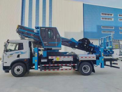 China 190HP High Altitude Operation Trucks 45m Truck Mounted Aerial Work Platform Truck for sale