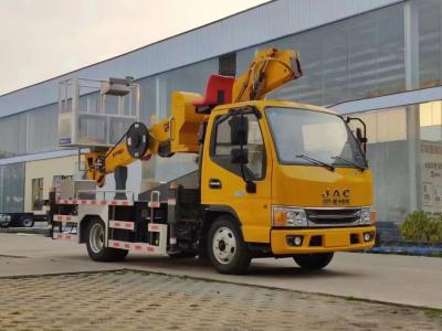 Chine camion télescopique aérien de fonctionnement de haute altitude du camion 200kg de plate-forme de travail de seau de 21m à vendre