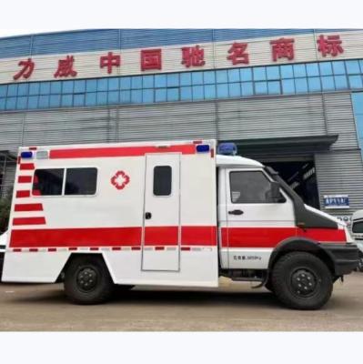 China 130km/H Hospital ICU Vehicle IVECO Transport Ambulance For Emergency Medical Services en venta