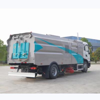 Cina 100 Km/h Mini Foton Vacuum Road Sweeper Truck per la pulizia accurata 95Hp Sweeper truck in vendita