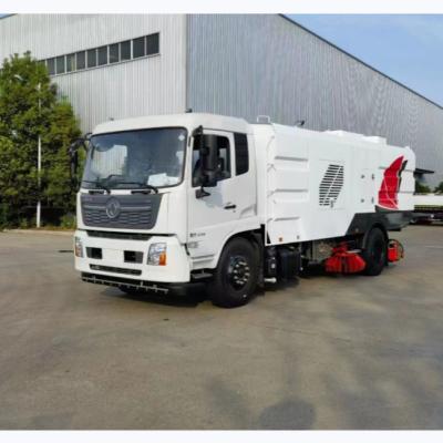 중국 Vacuum Road Sweeper Truck Street Cleaner Truck With 3850 Kg Curb Weight 판매용