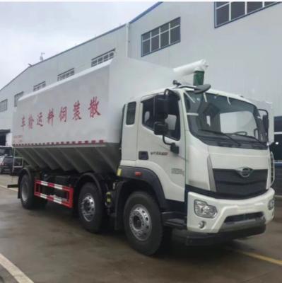 China 12 Cbm Voedertrucks 4x2 Bulk Feed Trucks met dieselbrandstof Te koop