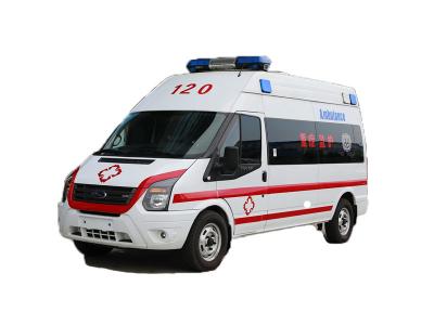 China Carro de ambulancia barato Ambulancias de rendimiento excepcional con base de ruedas de 3750 mm y ABS en venta