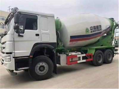 China 13870 kg stoelgewicht 6*4 aandrijflijn Betoncementmixer Truck met 12.00R20 staaldraadband Te koop