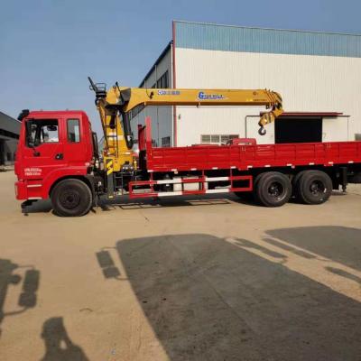 Chine 6*4 Boom Dongfeng Téléscopique Droit Cran monté sur camion pour les besoins de levage lourd à vendre