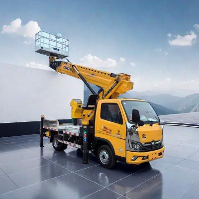 中国 china Foton 4*2 Aerial Work Truck 24 Meter Folding Arm 115HP Customized 販売のため