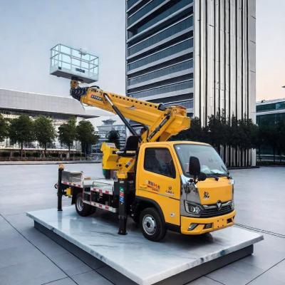 China 5850x2000x2750mm Truck gemonteerd luchtwerkplatform 95km/h luchtwerkplatform Te koop