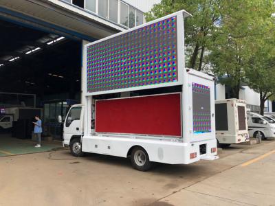 China Isuzu 4*2  Euro 5 Led Display Box Truck Mobile Led Screen Billboard Truck Advertising Led Truck For Sale zu verkaufen