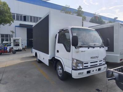 China Marca japonesa Isuzu Mobile Led Truck Publicidade P3 P4 P5 Pequeno trailer de exibição LED à venda