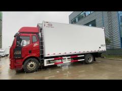 FAW 10 ton refrigerated truck Ready to go to dubai