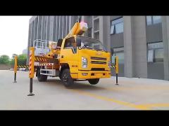 21m bucket truck aerial working platform