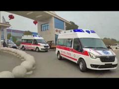 3495KG Ford monitor medical vehicle 4*2  price new ambulance for sale