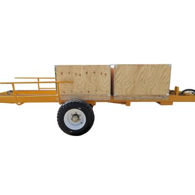 China Farm trailer / orchard lower prices orchard apple trailer for tractor orchard fruit bin trailers on sale now for sale