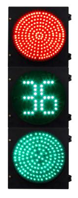 China Red Green 300mm LED Traffic Signal Lights AC 220V With IP 54 for sale