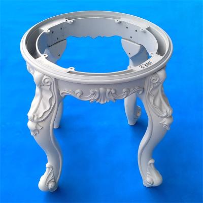 China Foshan EUROPEAN market high qulaity design makeup stool frame plastic for sale