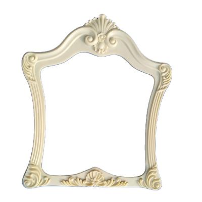 China EUROPEAN Foshan Furniture Parts Market High Quality Mirror Frame Plastic Without Covers On The Back for sale