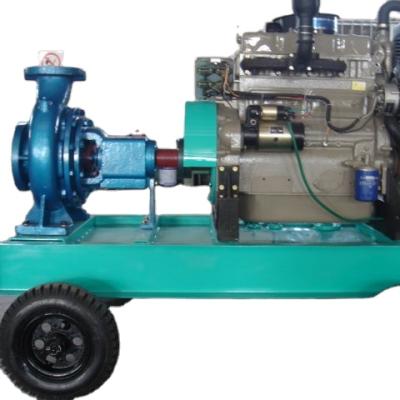 China Sector Power Diesel Water Pump Fixed High Capacity For Best Price Slurry Pump for sale