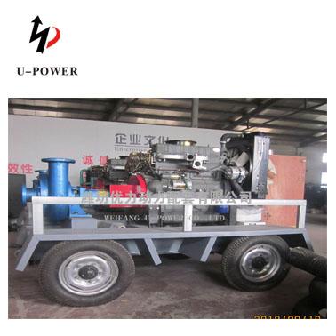 China Other diesel engine slurry pump set pump with wear resistant material Weifang engine for sale