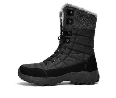 China Rubber Winter snow boots Men's plush cotton shoes Extra thick Northeast minus 40 degree cold shoes Waterproof large cotton shoes for sale