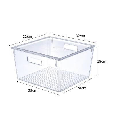 China Freshness Preservation Kitchen Storage Refrigerator Storage Box Underwear Snacks And Beverage Storage Basket for sale