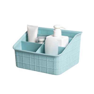 China Durable Desktop Storage Box Office Supplies Plastic Box Multifunctional Cosmetic Jewelry Storage Box for sale