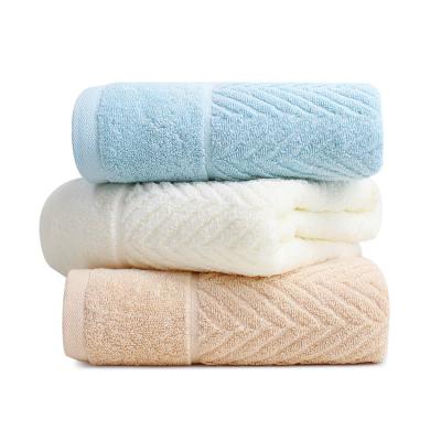 China Custom Wholesale Cotton Bath Towel QUICK DRY Soft and Comfortable Rectangle Cotton Bath Towel for sale