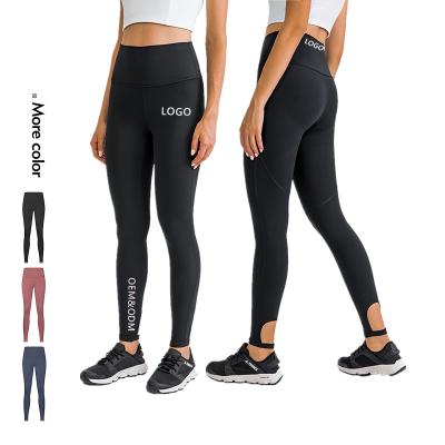 China Xsunwing Sales Promotion Sports Workout Yoga Fitness Breathable Pants With Pockets Ladies Tight Butt Waist Trainer Womens Gaiters Crac! crack! for sale