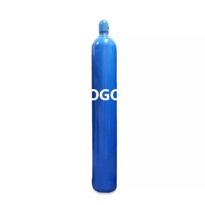 China GB11640 4.6L high pressure portable aluminum gas cylinder, aluminum gas cylinder for medical use with pressure gauge for sale