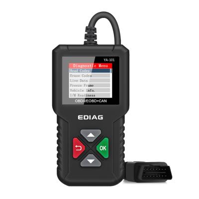 China Full Functions OBDII / EOBD Ediag YA101 Multi-Languages ​​OBDII Diagnostic Universal Diagnostic Scan Tool for sale