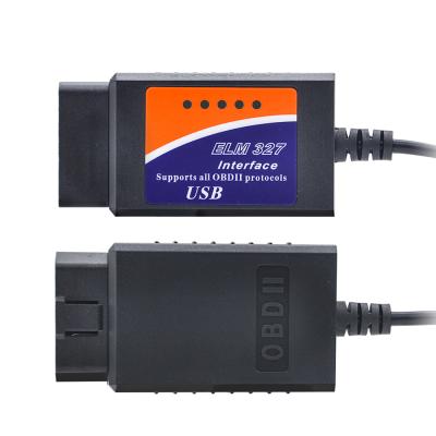 China 12V Fault Code DC Diagnostic Fault Code Diagnostic Interface Supports All OBDII ELM327 USB Protocols for sale