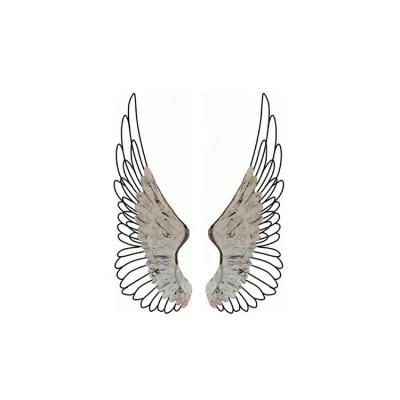 China Mayco Handcrafted Shabby Chic Unique Wholesale Home Decorate Angel Wing Wall Decor for sale