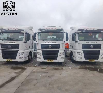 中国 Fuel-Efficient AMT Sitrak Truck 4x2, Used Sitrak G7 440 hp Tractor Truck Head 販売のため