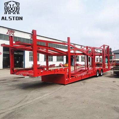 中国 Top-Quality 6-Position Car Carrier Trailer, 13.75m 2-Axle Car Transporter 販売のため