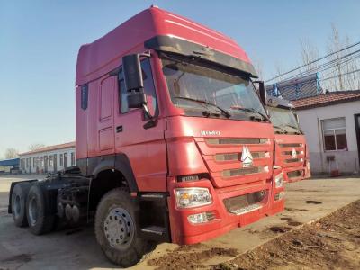 China EURO 2 371HP Gebruikte de Tractorvrachtwagen van Sinotruk 6x4 Howo Te koop