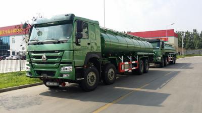 China veículo com rodas de Sinotruk Howo 371HP 12 do caminhão de petroleiro do combustível diesel de 25000L 8x4 à venda