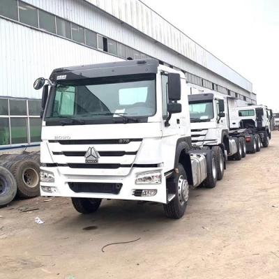 China 10 Wheeler Used Tractor Trucks, Howo 371 6x4 Gebruikt Aanhangwagenhoofd Te koop