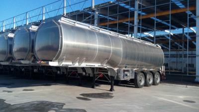 China Stainless Steel Diesel Fuel Tank Trailer for sale