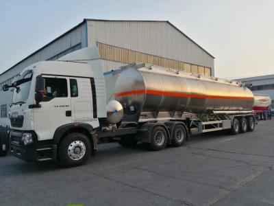 China Árboles diesel de acero inoxidables del remolque 3 del tanque de 42000 litros en venta