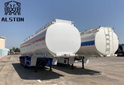 China 3 Axles 13000 Gallon 40000 Litre Fuel Tanker Aluminum Alloy for sale