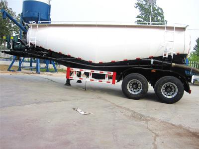 China Aluminiumlegierungs-Massenzement-Anhänger, 60 Ton Bulk Cement Tank Trailer zu verkaufen