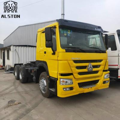 China Diesel Power 6x4 Tractor Unit , Howo Second Hand Tractor Truck for sale