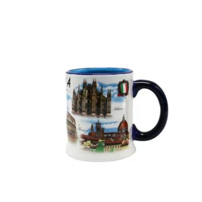 China High Quality Custom Logo Cheap Regular Shape Agriculture Price Ceramic Mugs For Promotional Gifts for sale