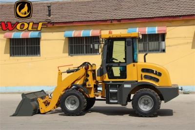 China Factory 1.2T Good Performance Wheel Loader Front Loader Wolf ZL12 Articulated Mini Wheel Loader for sale