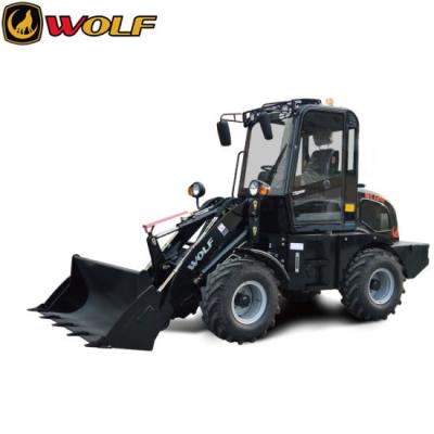 China Construction material shops best price 1200KG wl120 loader front end loader shovel loader for farm work for sale