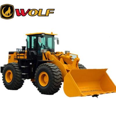 China Construction Material Stores ZL60 Wheel Loader Front Shovel Loading china 6 Ton Construction Excavator Loader for sale