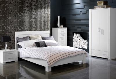 China Nice Looking Metro White Bedroom Range for sale