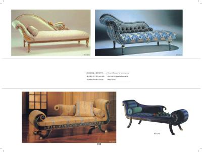 China Hotel Furniture,Classical Chaise Lounge Sofa for sale