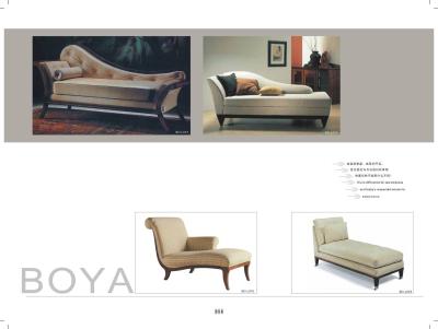 China Hotel Furniture,Classical Chaise Lounge Sofa for sale