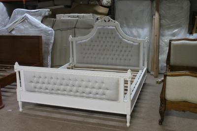 China Upholstered Bed, Upholstered Headboard, Luxury Upholstery Hotel Furniture for sale