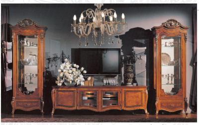 China Luxury Villa/European Classical Living Furniture,TV Table,Cabinet,Buffet,VS-002 for sale